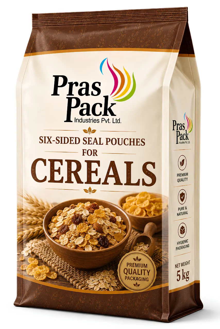 Six-Sided Seal Pouches