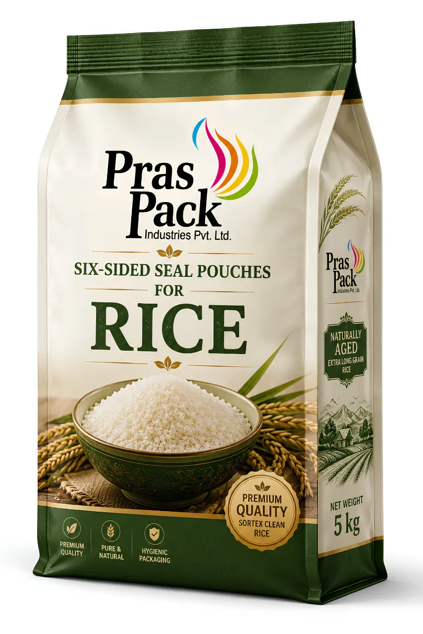 Six-Sided Seal Pouches