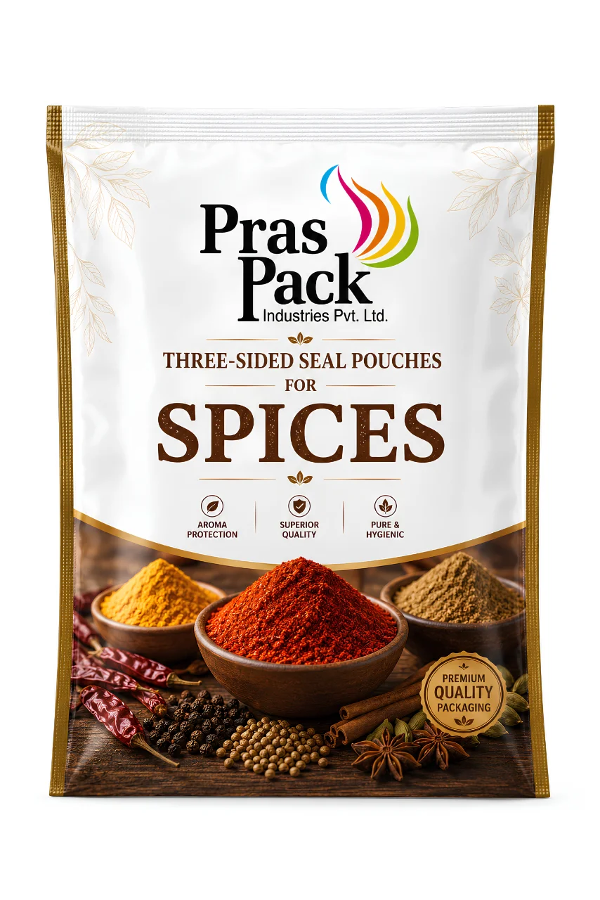 Three-Sided Seal Pouches