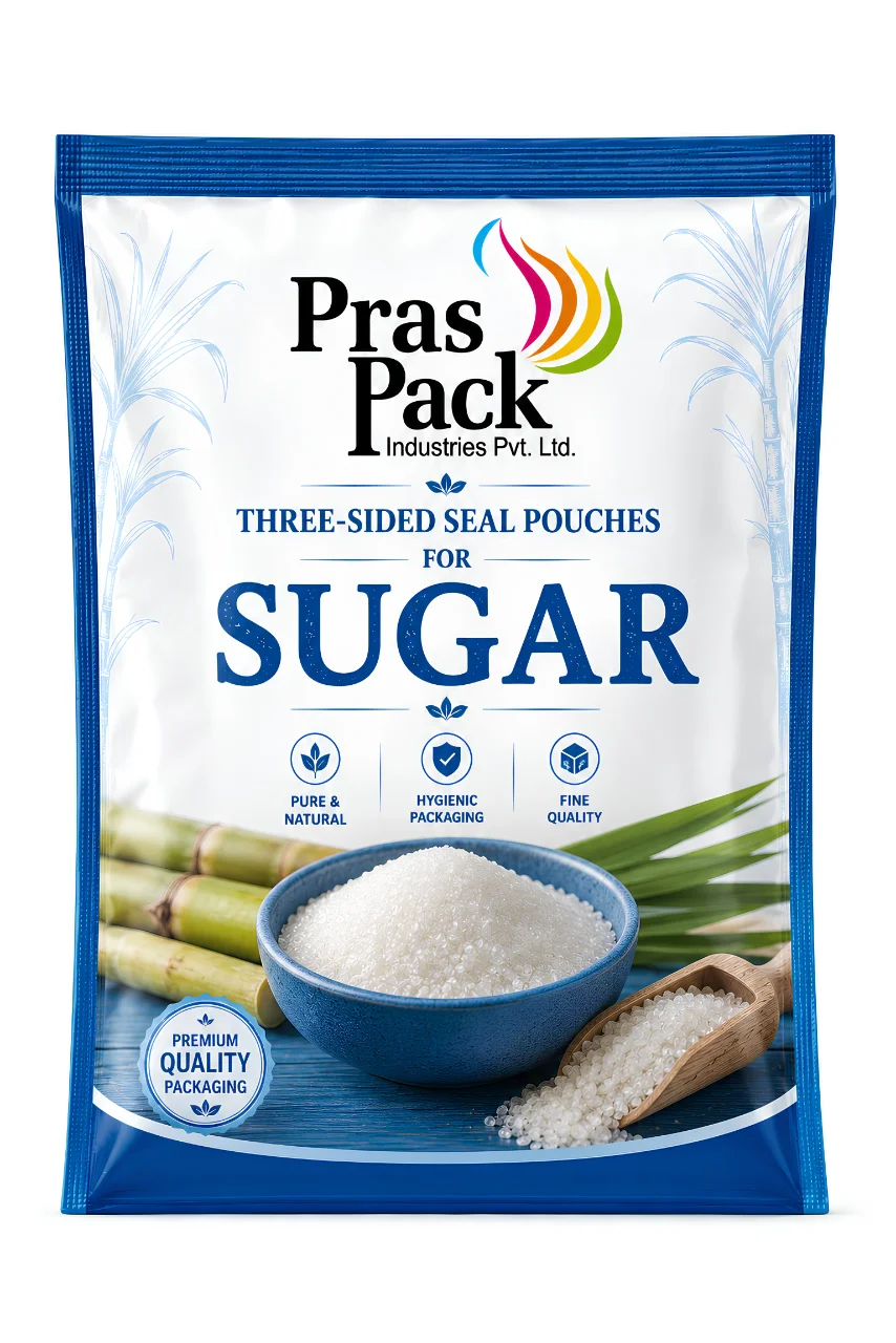 Three-Sided Seal Pouches
